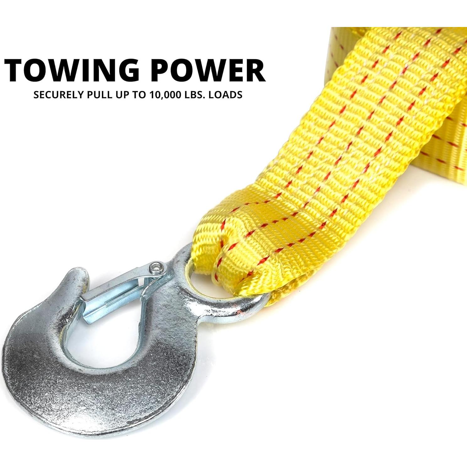 Correa de Remolque NEIKO 51005A 6.1m 10,000kg Amarilla