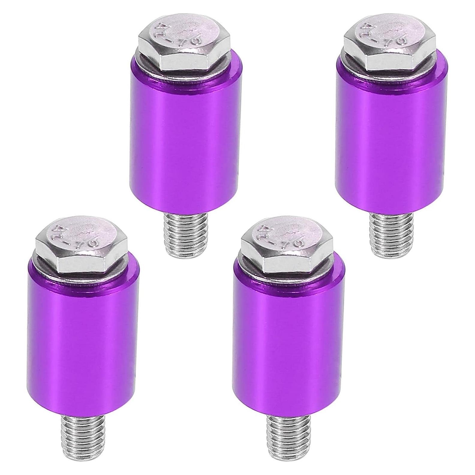 Kit de Espaciadores de Ventilación Unifizz 4 Pcs 8mm Morado