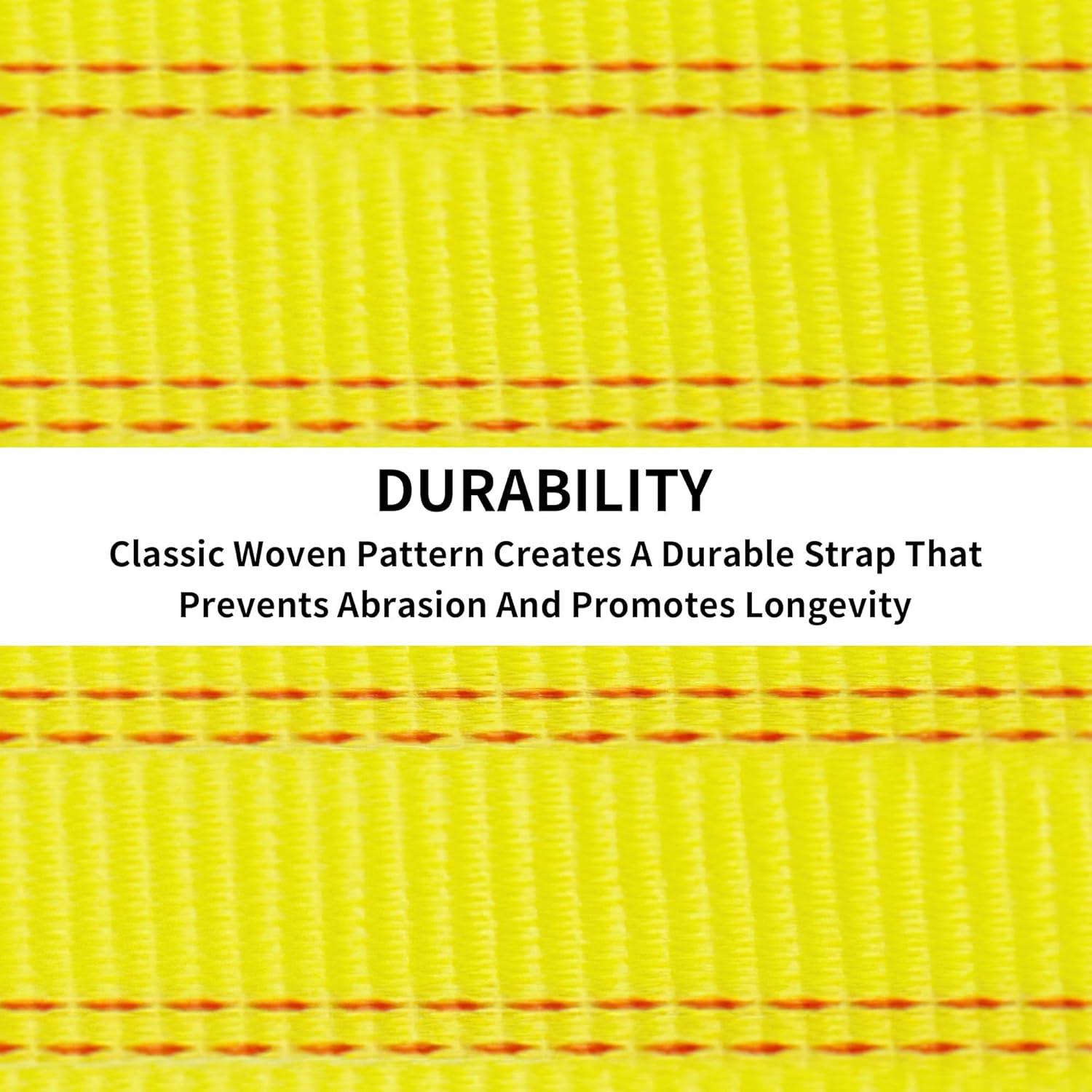 Correa de Remolque Bueake 2" x 6.1m 20,000 lbs Alta Resistencia