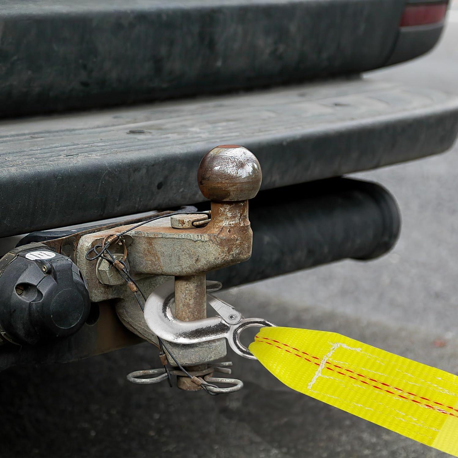 Correa de Remolque Bueake 2" x 6.1m 20,000 lbs Alta Resistencia