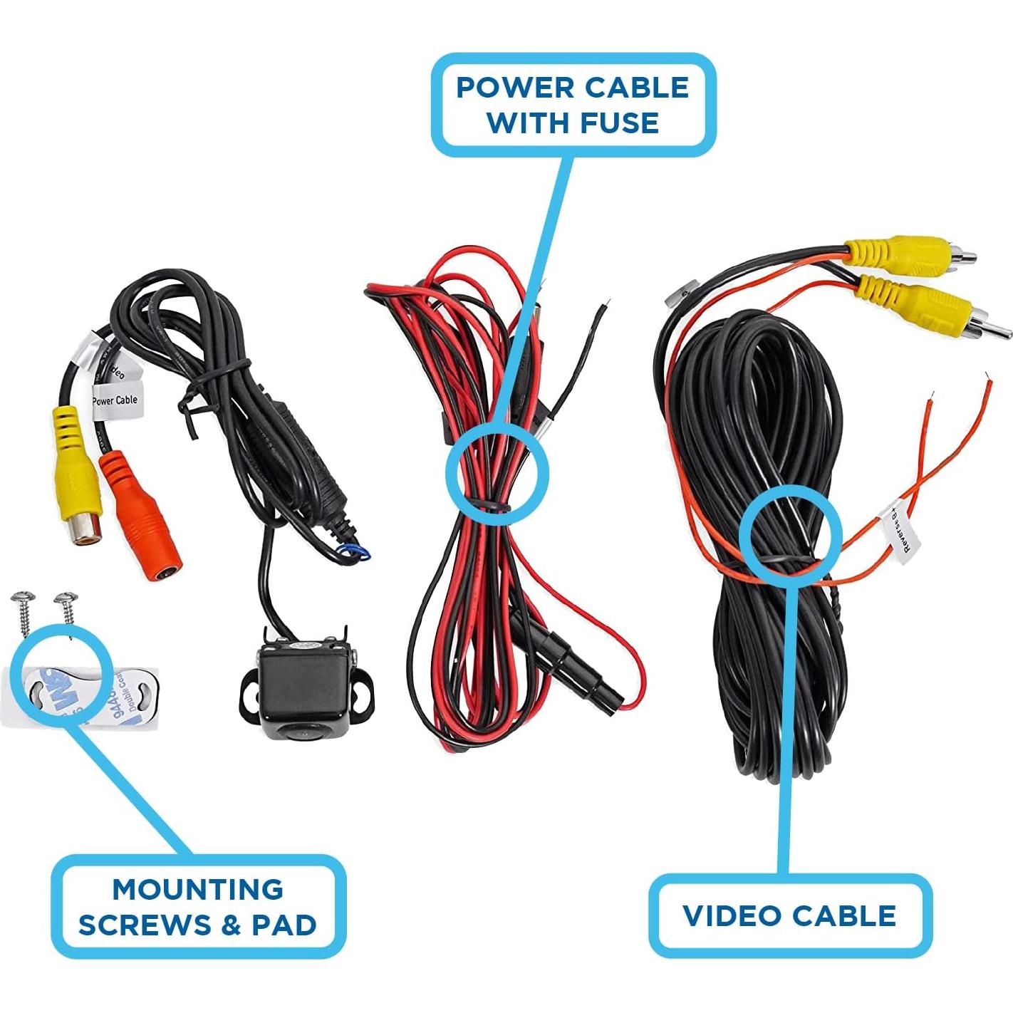 Estéreo de Coche Jensen J1CA7 7" Pantalla Táctil + Cámara
