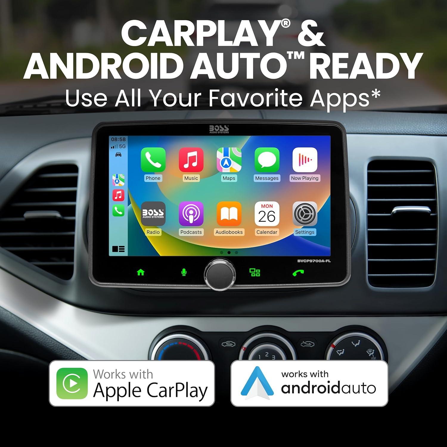 Estéreo de Coche BOSS BVCP9700A-FL 7" Bluetooth Apple CarPlay