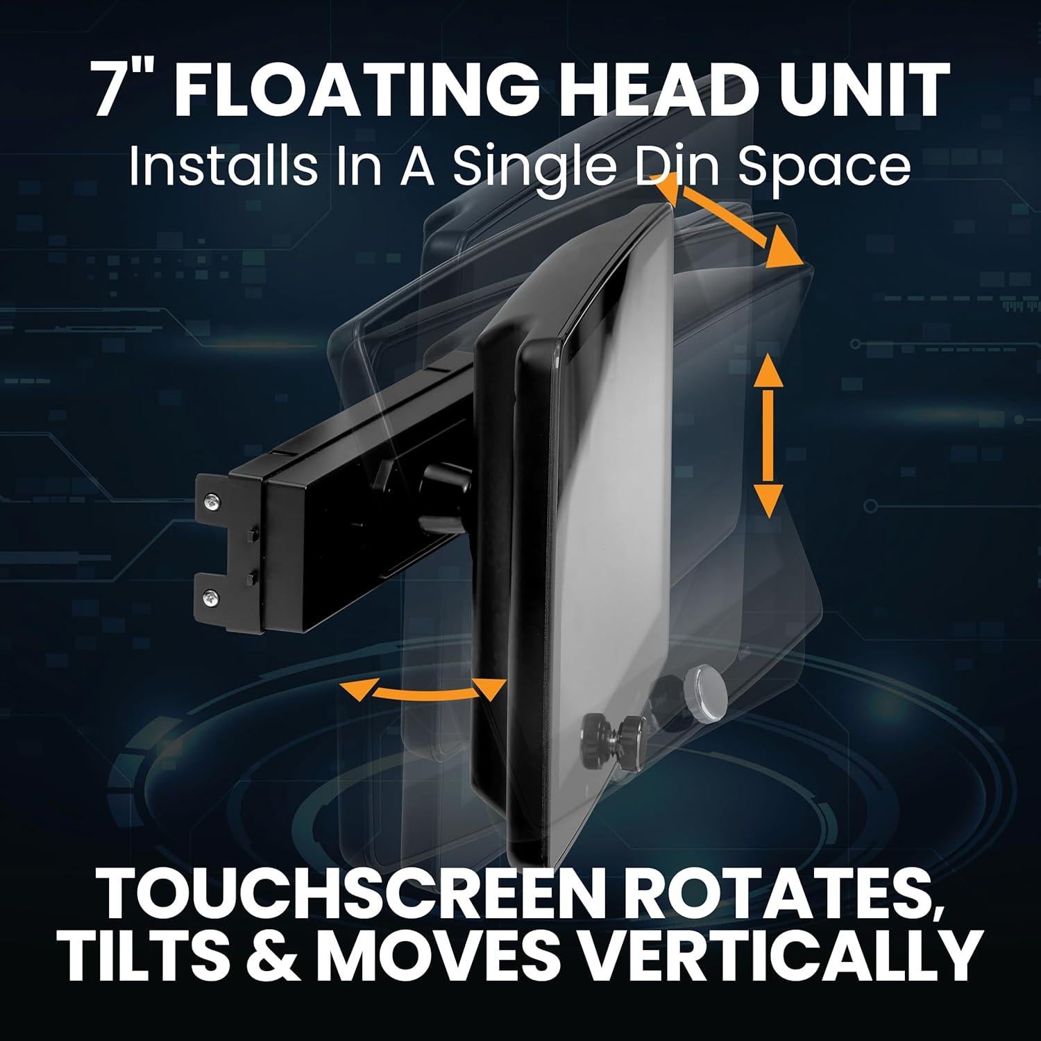 Estéreo de Coche BOSS BVCP9700A-FL 7" Bluetooth Apple CarPlay