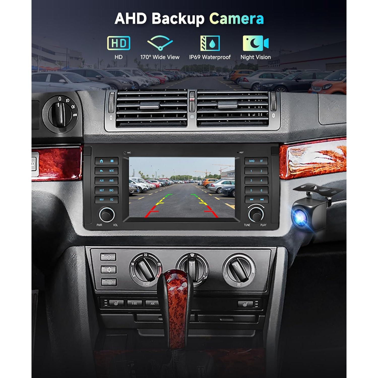 Estéreo Android 7" MAHVEC para BMW Serie 5 E39/E53 2G+64G