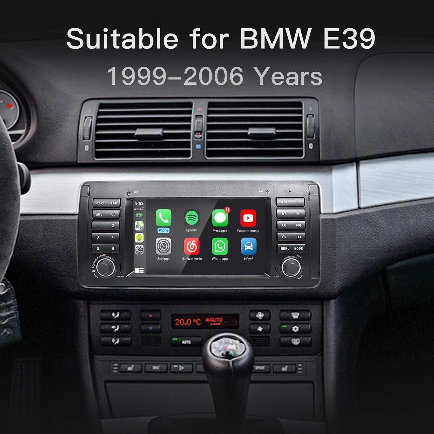 Radio de Coche Uckazy 7" Android 13 para BMW E39 1995-2002