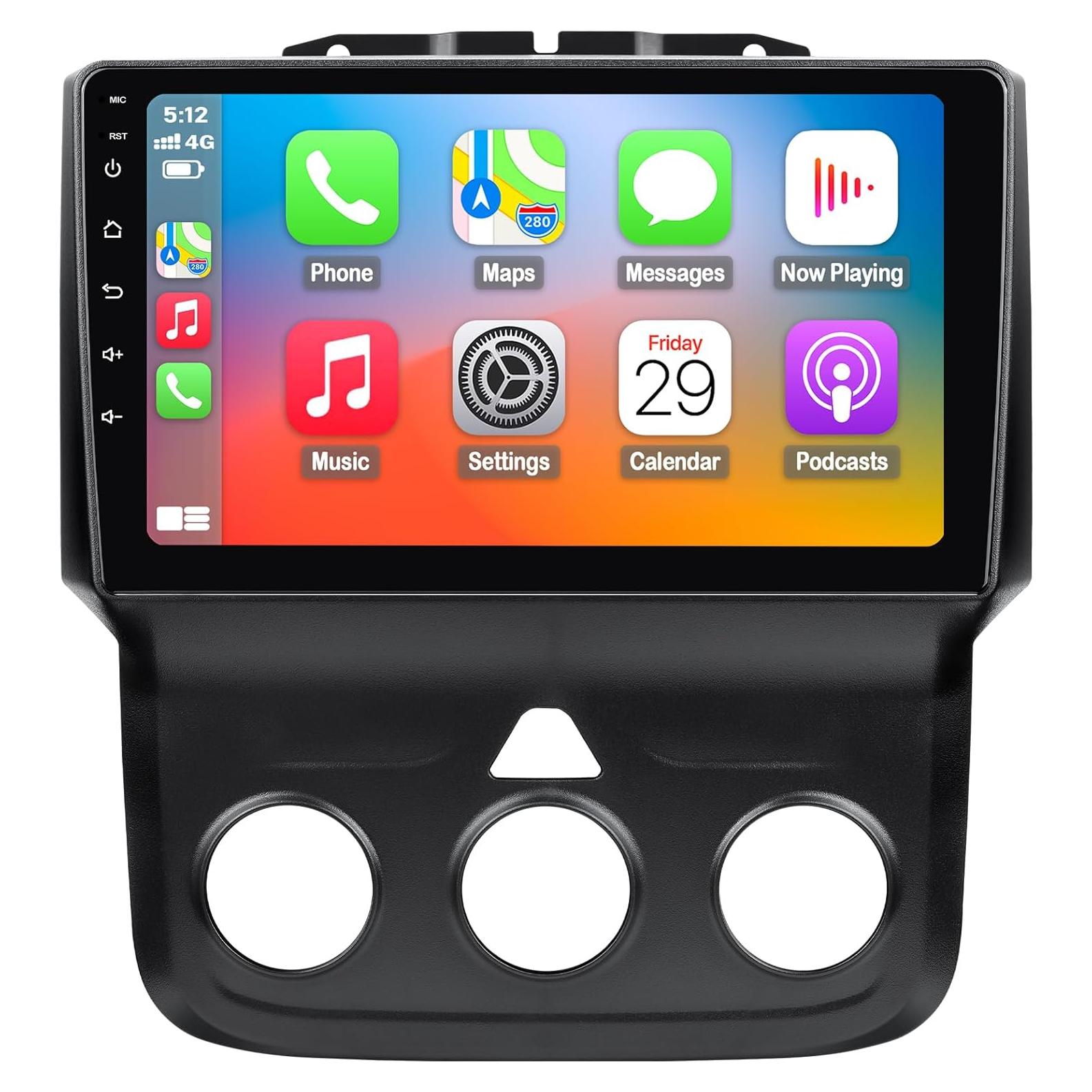 Estéreo de Coche KOBANOICA para Dodge RAM 2013-2018, 9" Android