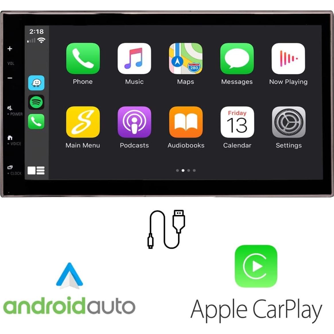 Kit de Radio Doble Din PAC RPK5-GM4101 para Chevy Camaro 2010-2015