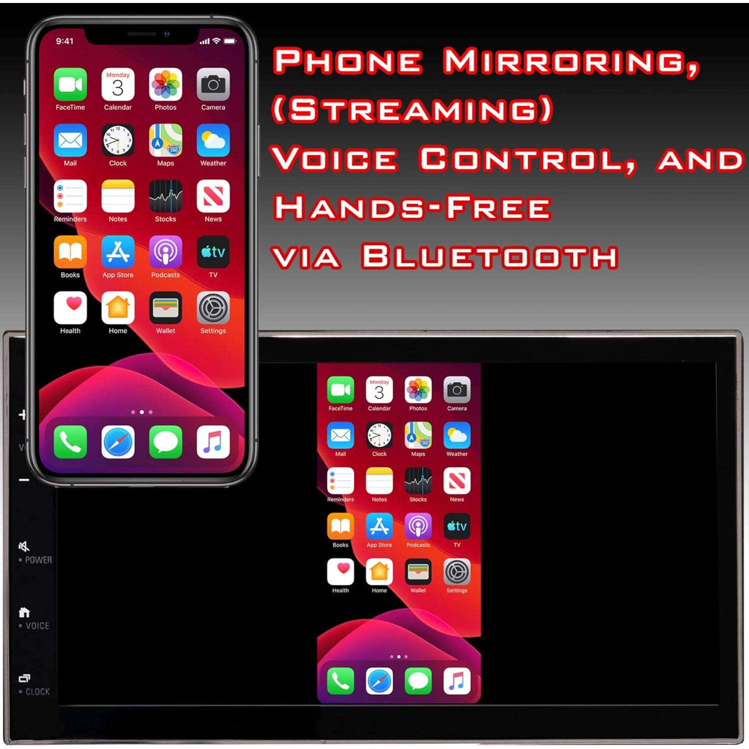 Kit de Radio Doble Din PAC RPK5-GM4101 para Chevy Camaro 2010-2015