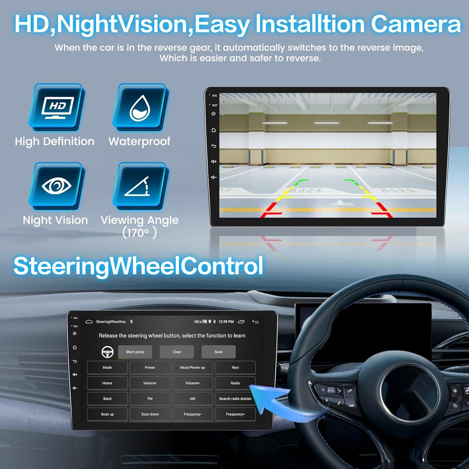 Radio de Coche Android 15 Inefala 2+64GB para Mitsubishi Lancer 2008-2017