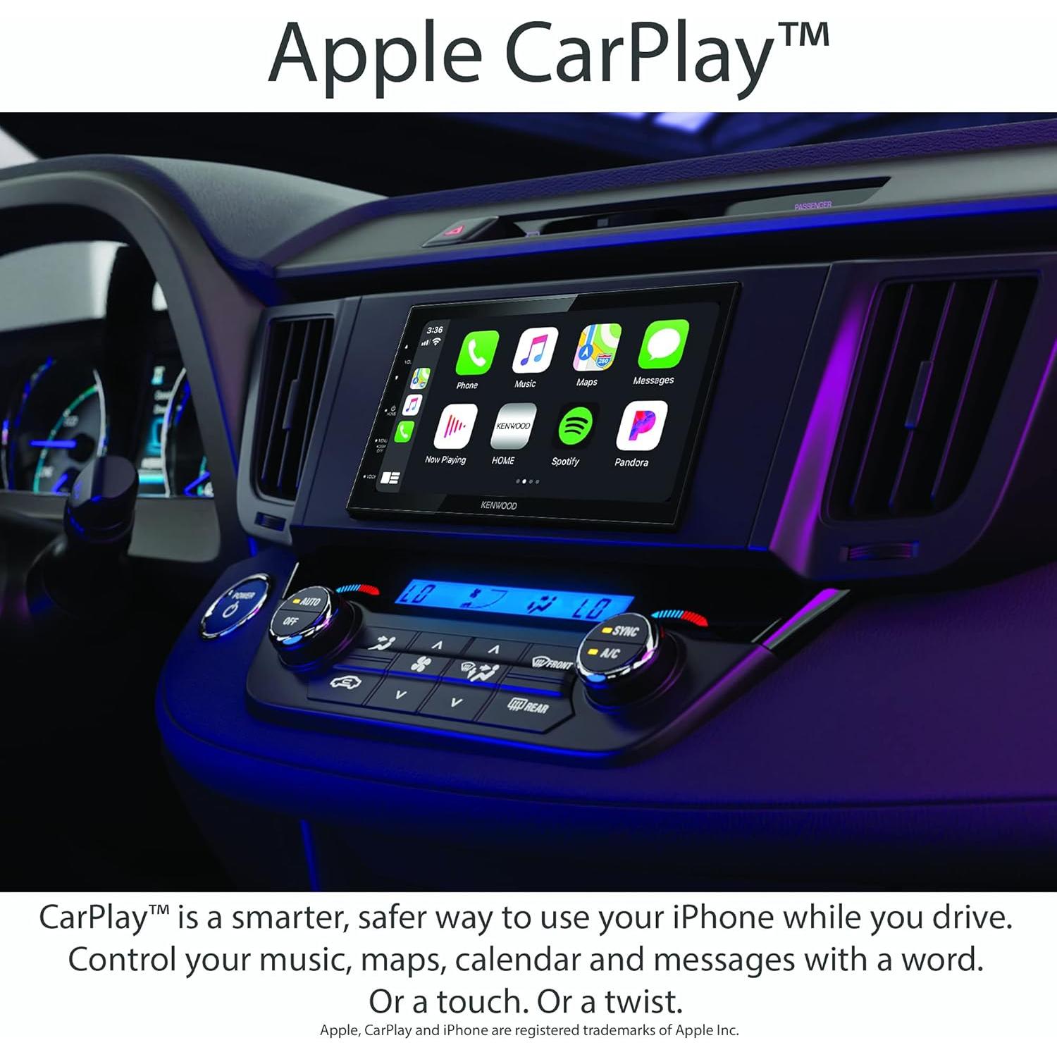 Reproductor Multimedia Kenwood DMX47S 6.8" Bluetooth CarPlay
