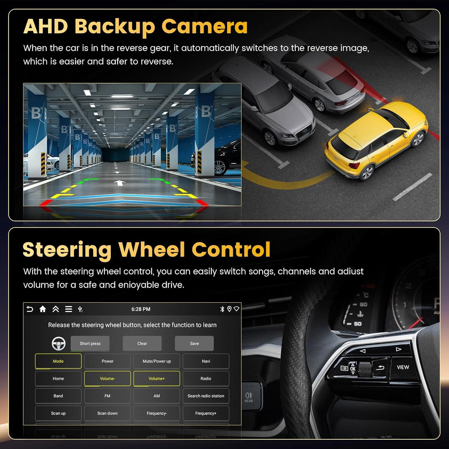 Estéreo de Coche Fuluku 4+64GB Android 9" para Suzuki Swift 2011-2017