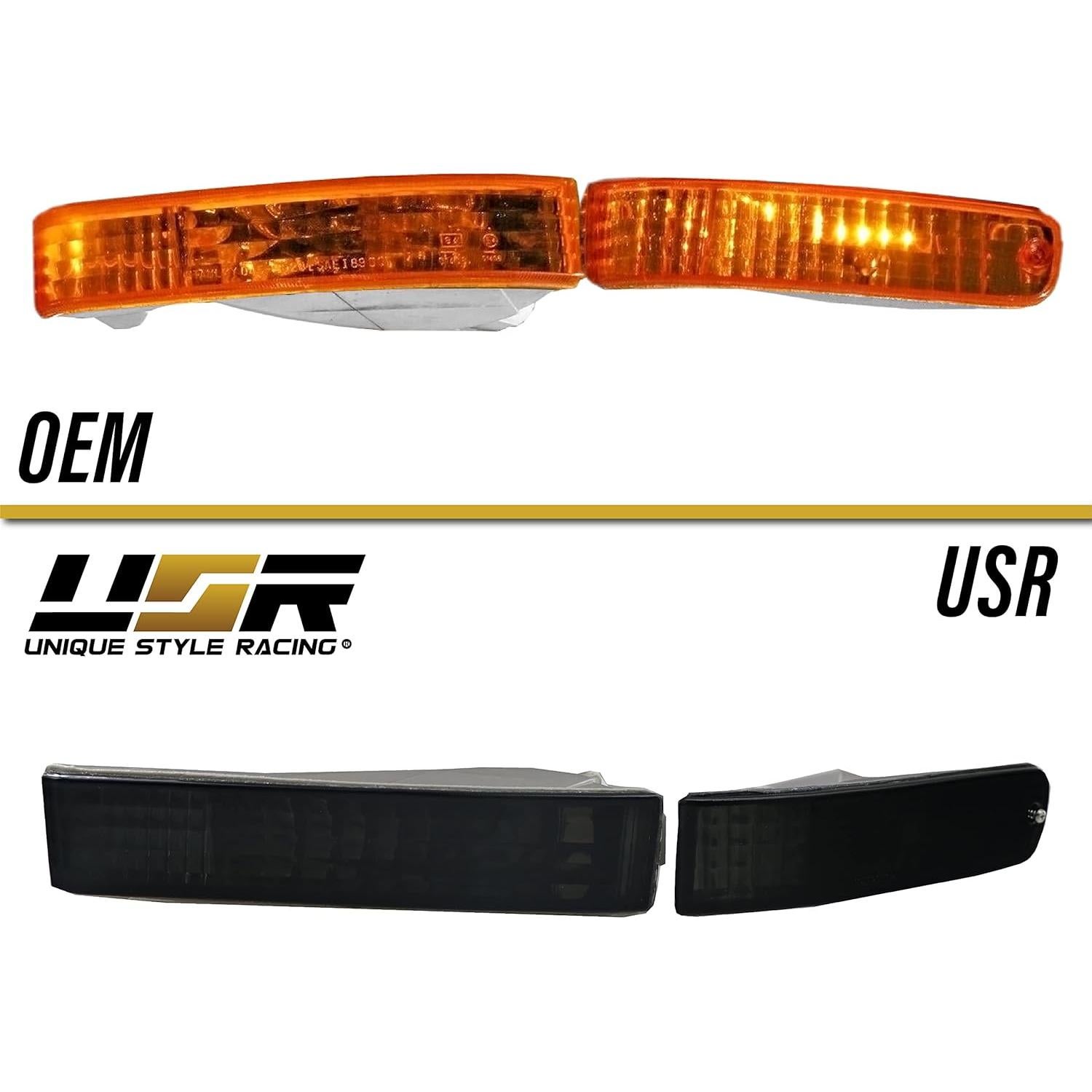Luces de Parachoques Delante USR para Honda Prelude 92-96 Ahumadas