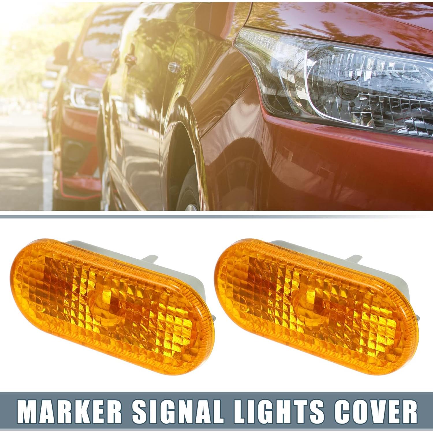 Cubiertas de Luz de Señal Lateral Amarillo ABSOPRO para VW