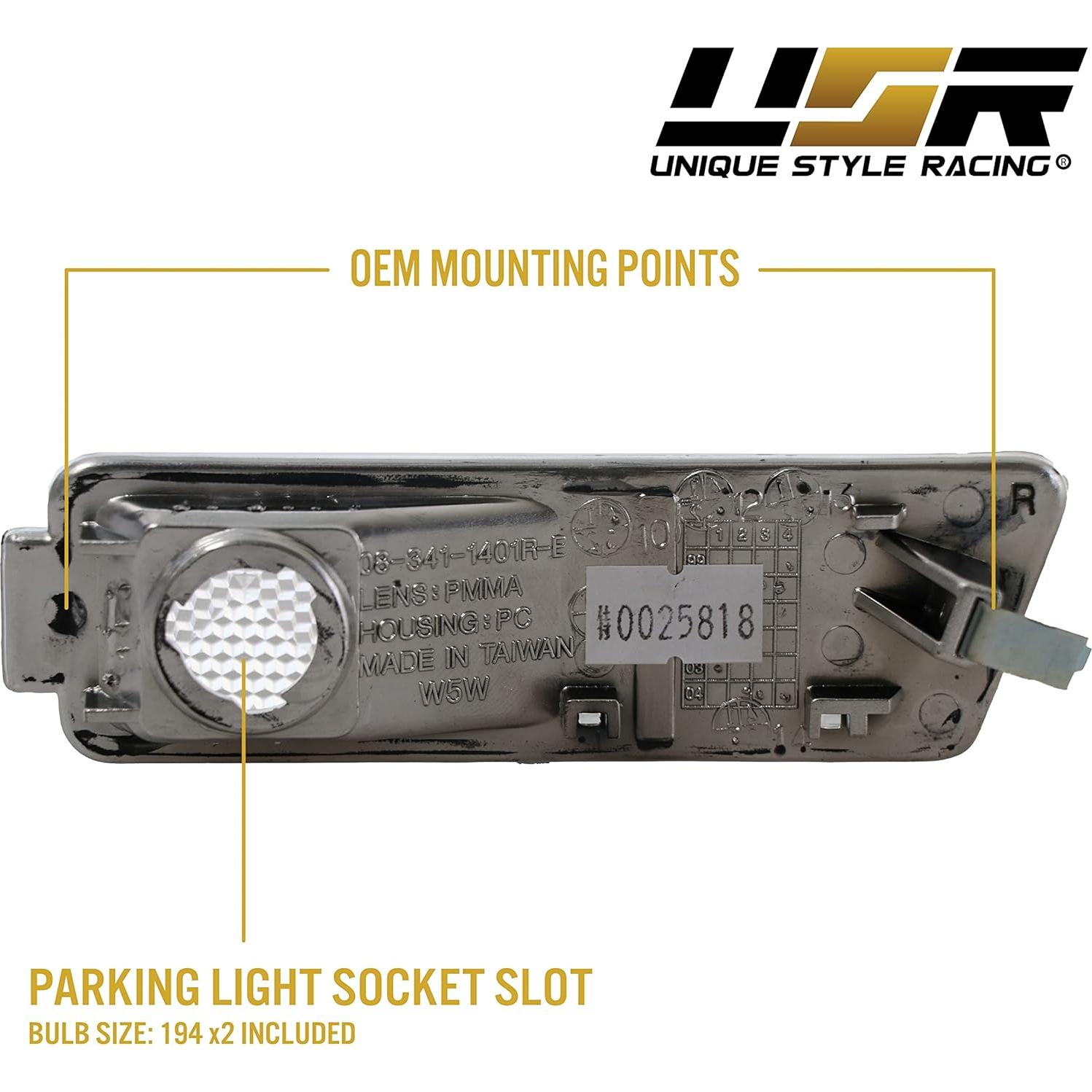 Luces de Marcador Lateral Claras USR para Golf III 93-98