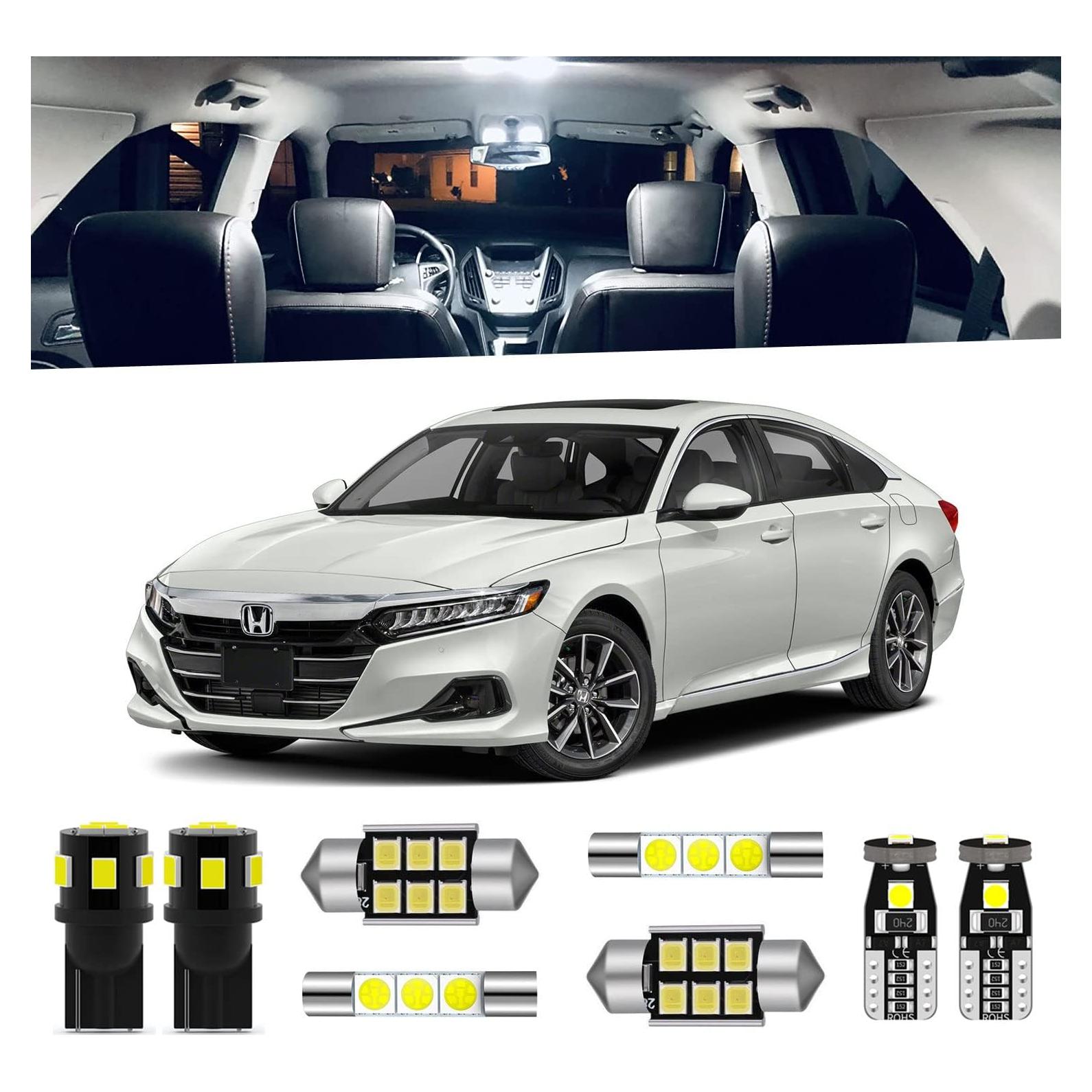 Kit de Luz Interior LED ENDPAGE 14 Piezas Honda Accord 2013-2022