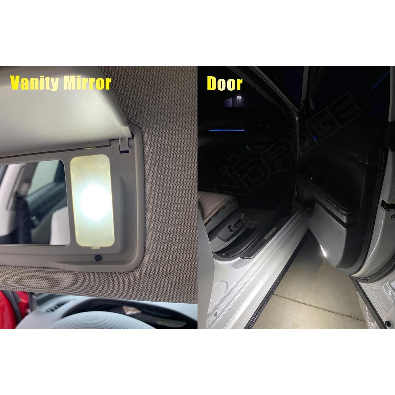 Kit de Luz Interior LED ENDPAGE 14 Piezas Honda Accord 2013-2022