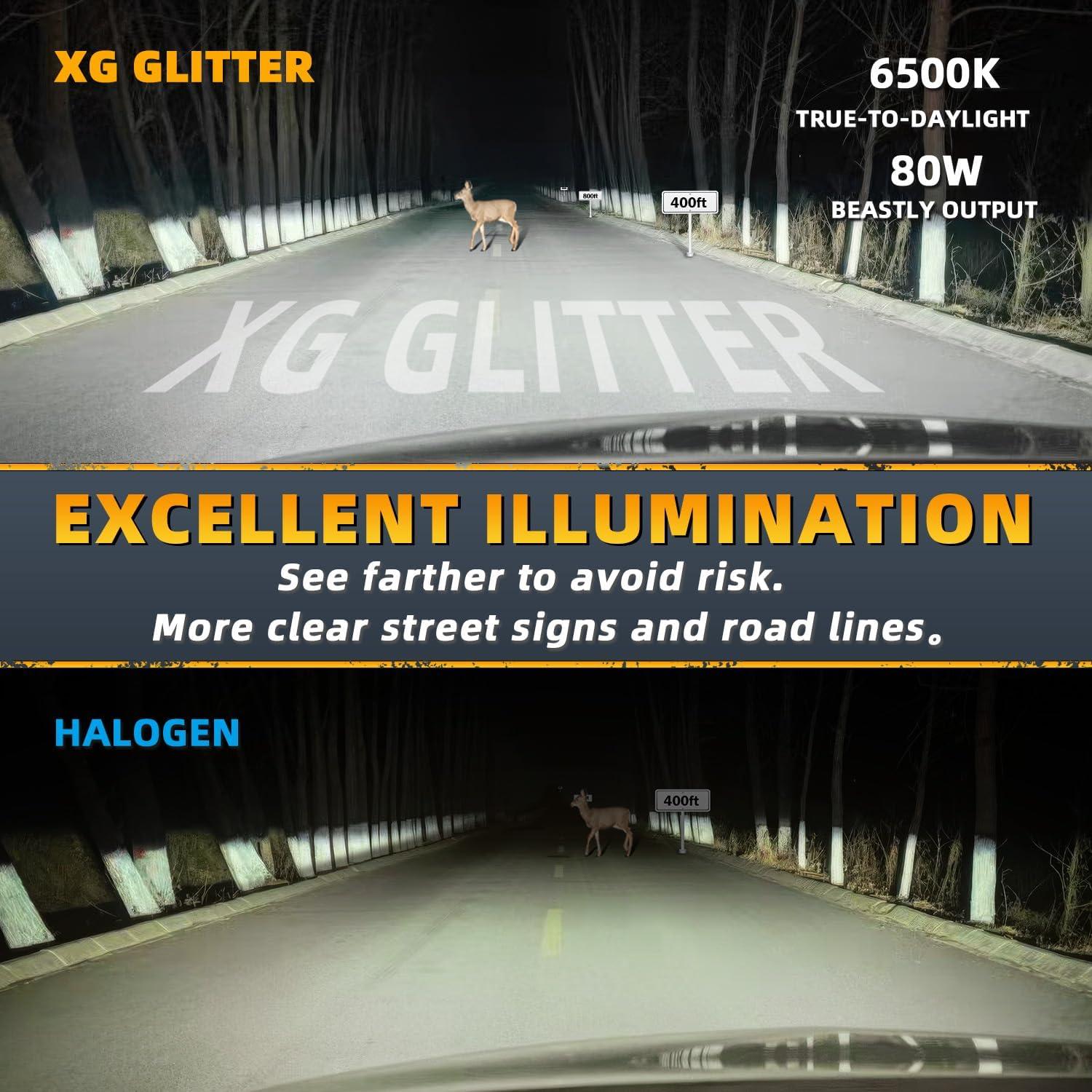 Luces LED XG Glitter 9005/9006 para Honda Accord 2008-2012