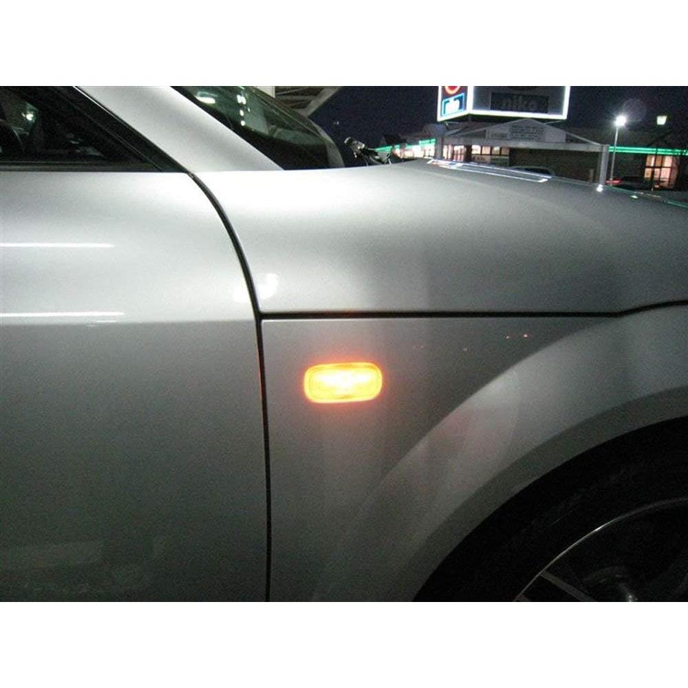 Kit de Luz de Señal de Giro LED iJDMTOY Lente Clara para Audi