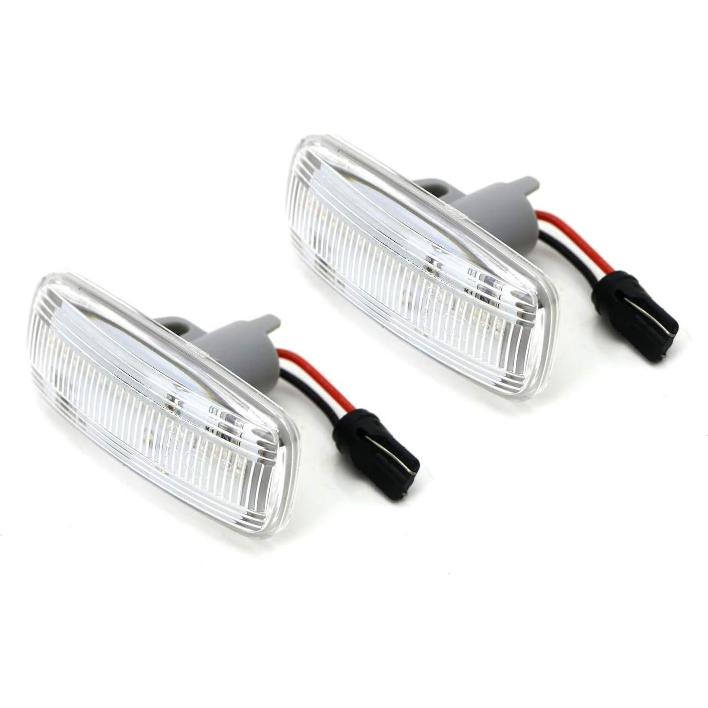 Kit de Luz de Señal de Giro LED iJDMTOY Lente Clara para Audi