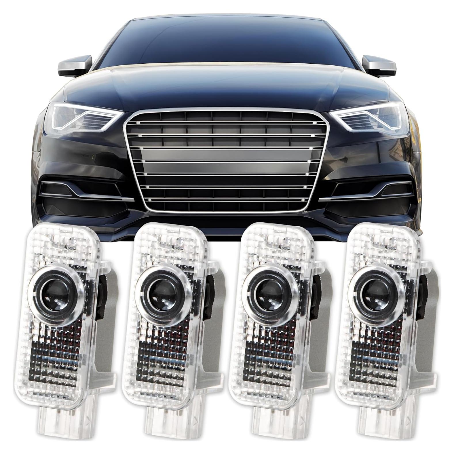 Luces de puerta LED Granatan para Audi A1 A3 A4 A5 A6 Q3 Q5 Q7
