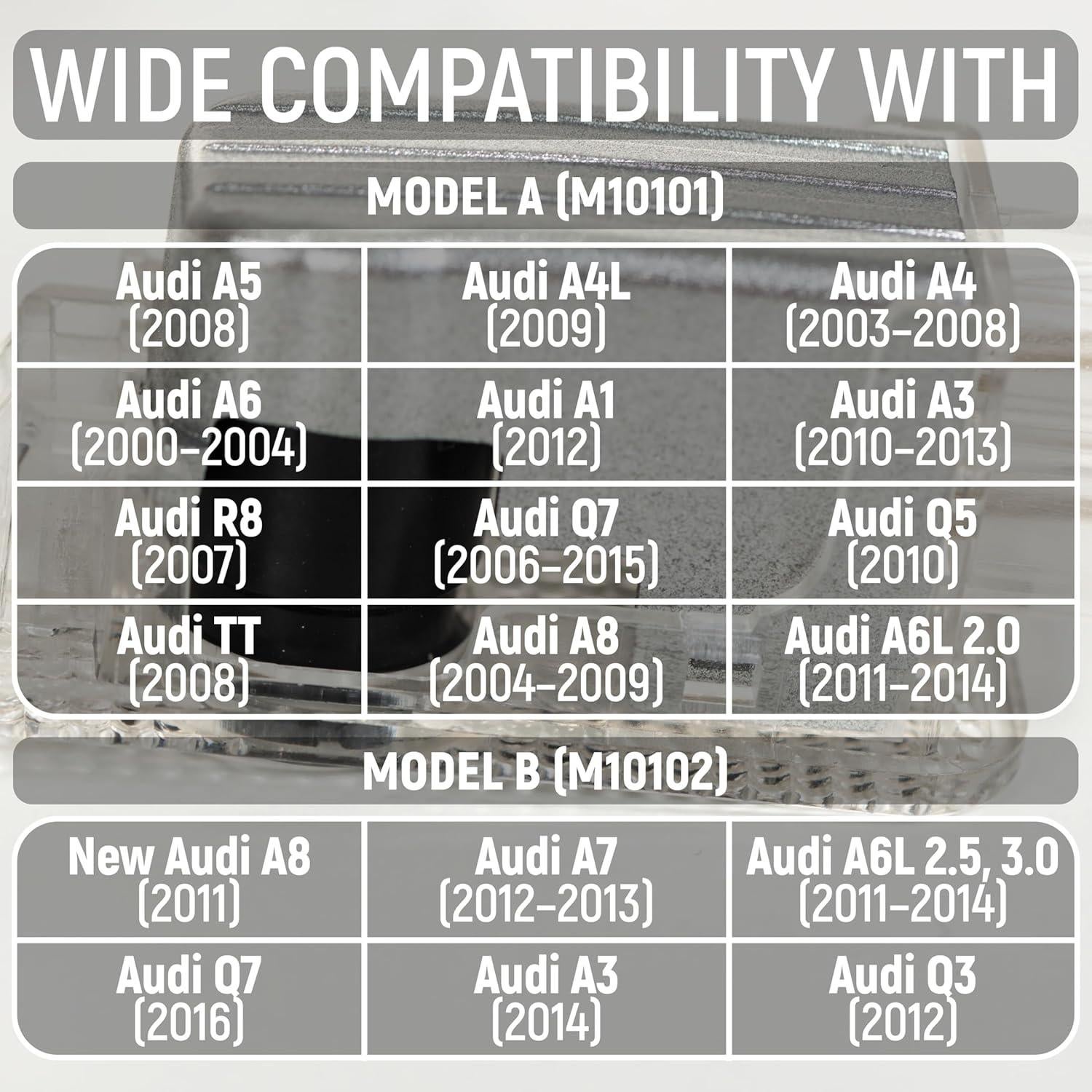 Luces de puerta LED Granatan para Audi A1 A3 A4 A5 A6 Q3 Q5 Q7