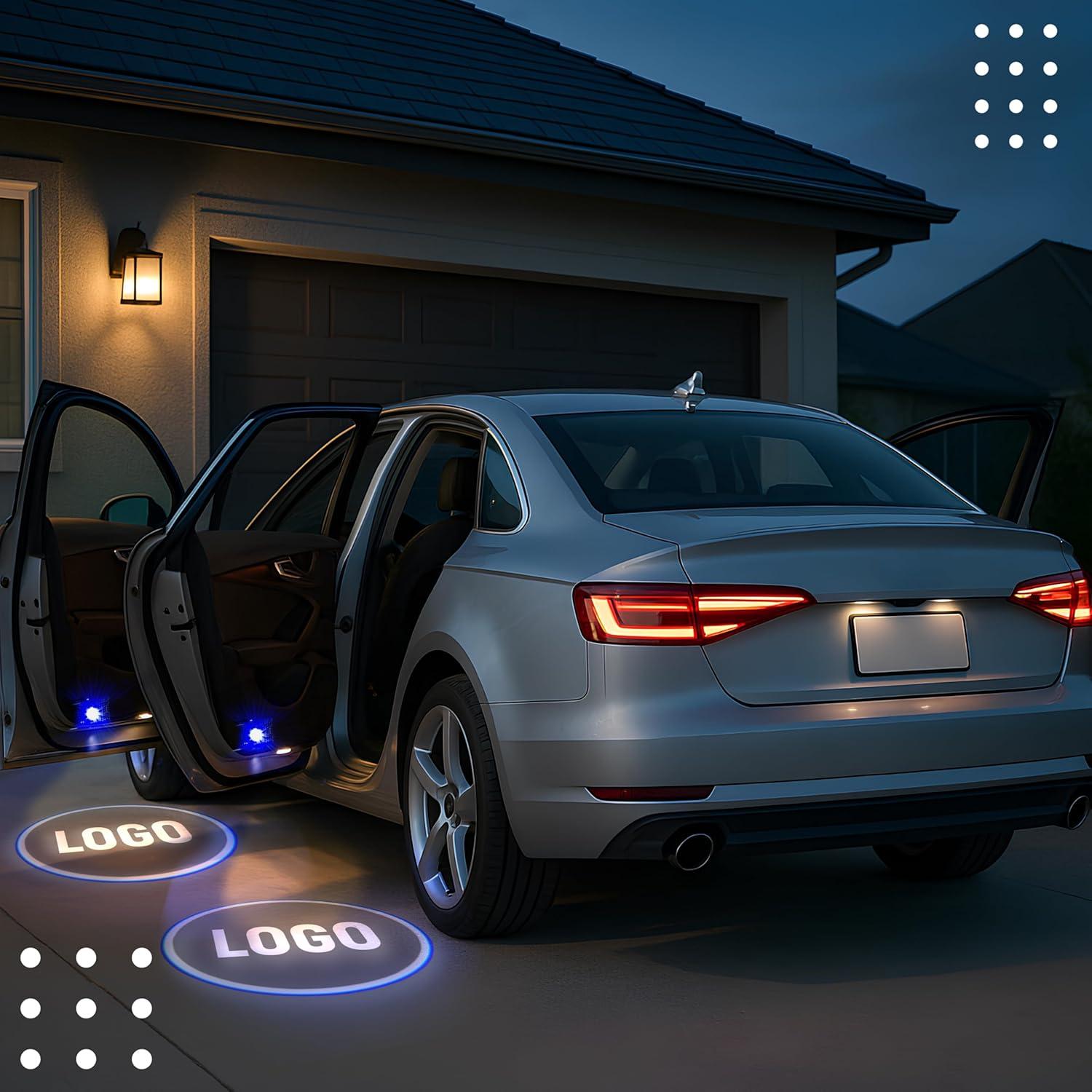 Luces de puerta LED Granatan para Audi A1 A3 A4 A5 A6 Q3 Q5 Q7