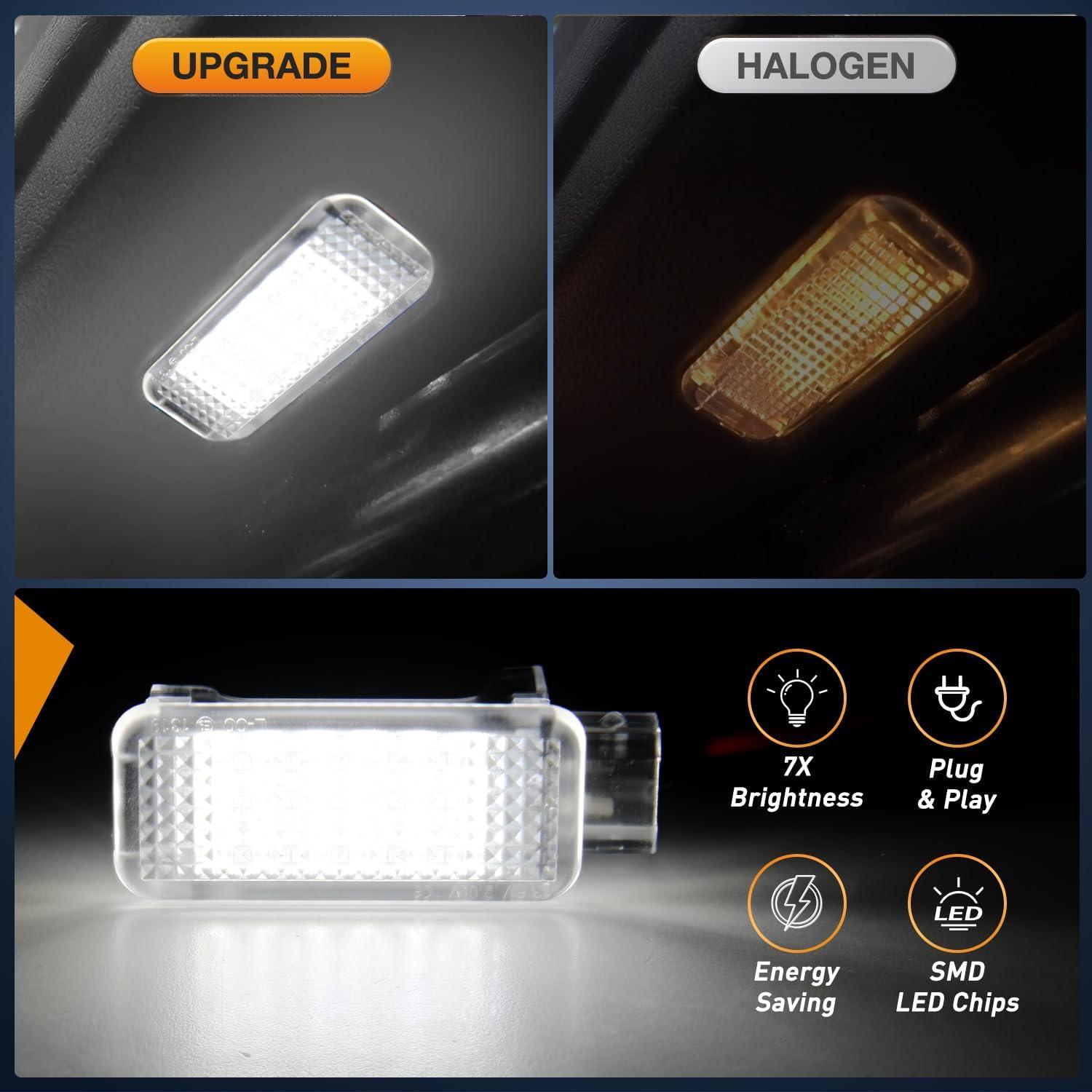Luces de Cortesía LED Nilight DL-735W para Audi 1996-2015