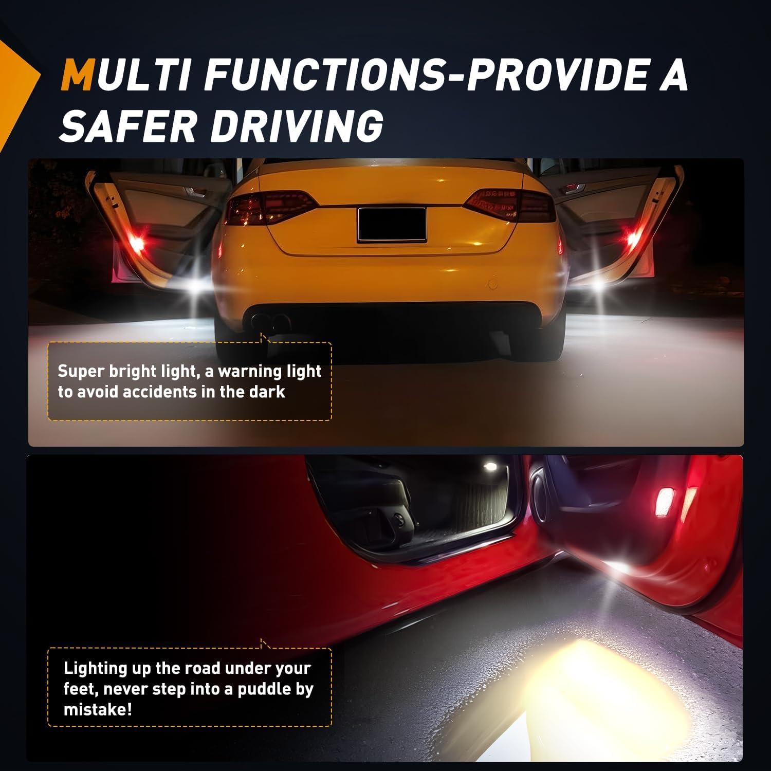 Luces de Cortesía LED Nilight DL-735W para Audi 1996-2015