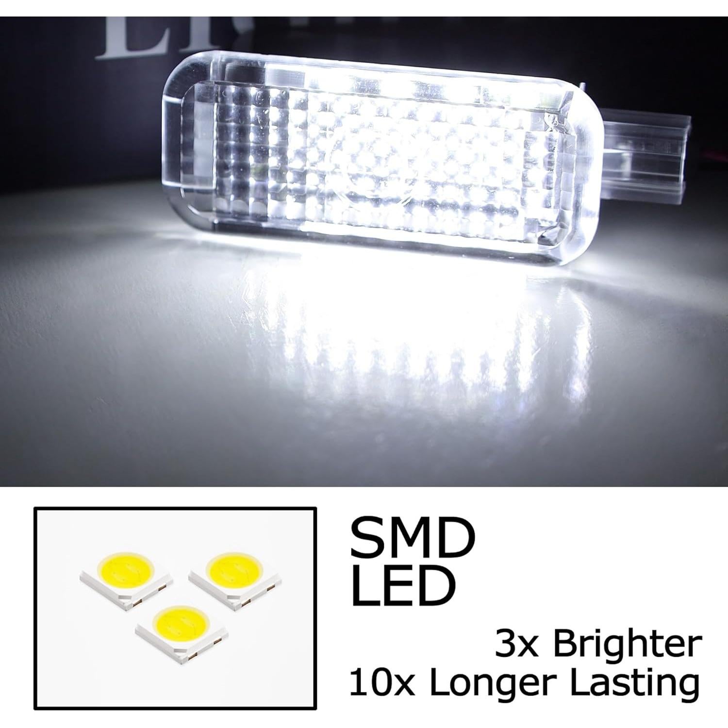 Luz LED Xenón iJDMTOY para Audi A1 A3 A4 A5 A6 A7 A8 Q3 Q5 Q7