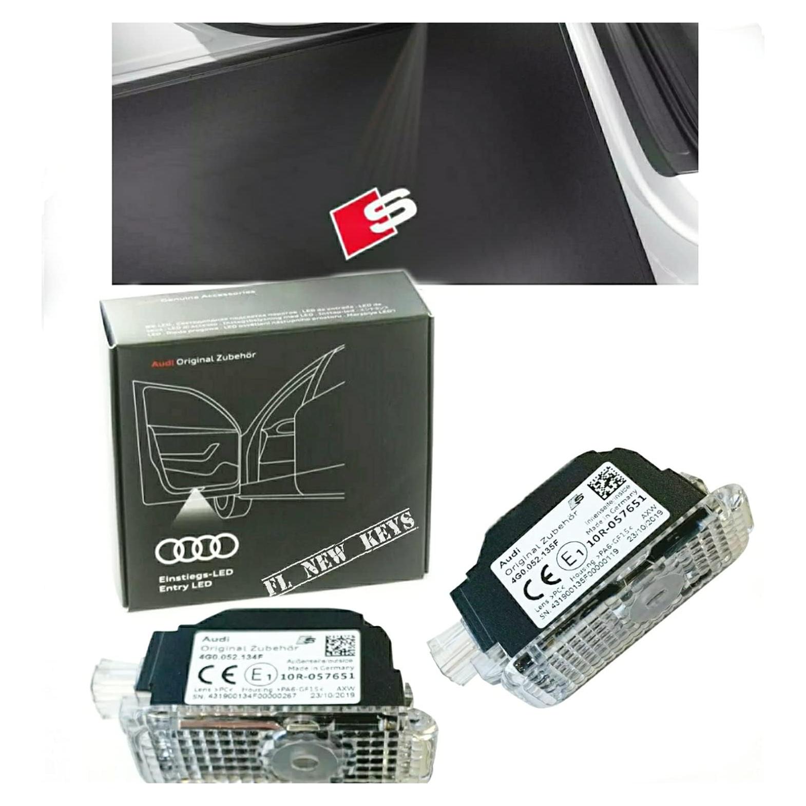 Luces de Entrada LED Audi 4G0052133J Proyector S-Logo
