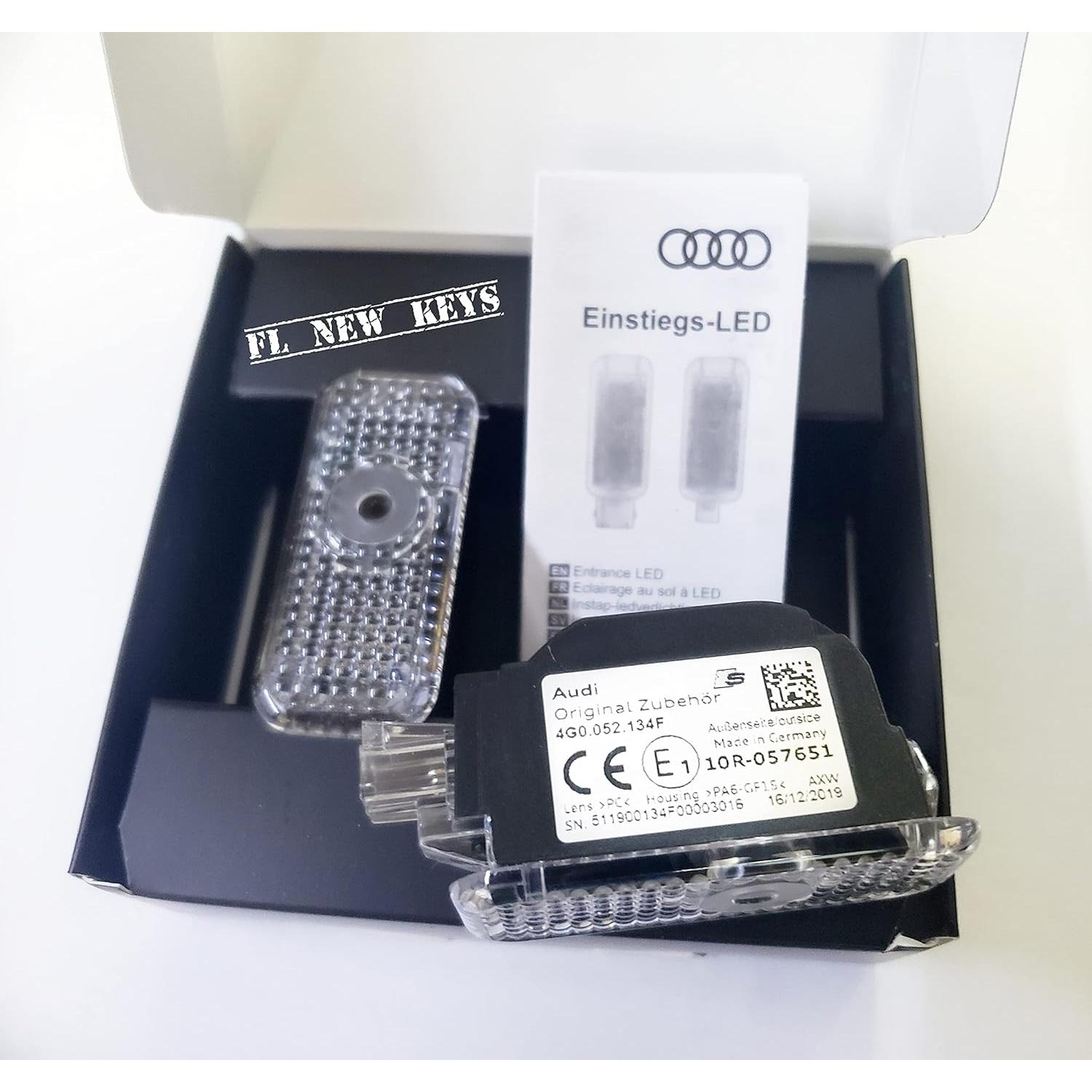 Luces de Entrada LED Audi 4G0052133J Proyector S-Logo