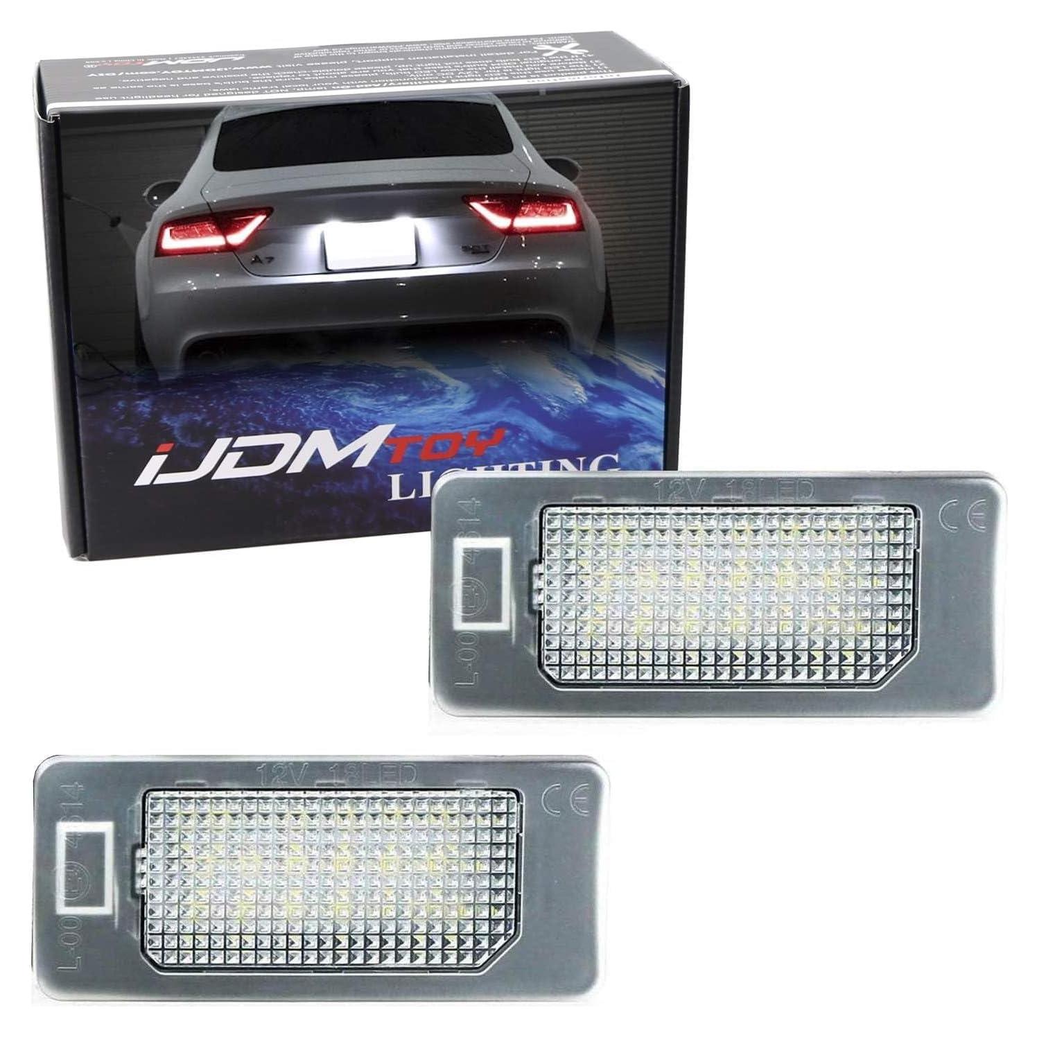 Kit de Luz de Placa de Licencia LED iJDMTOY para Audi