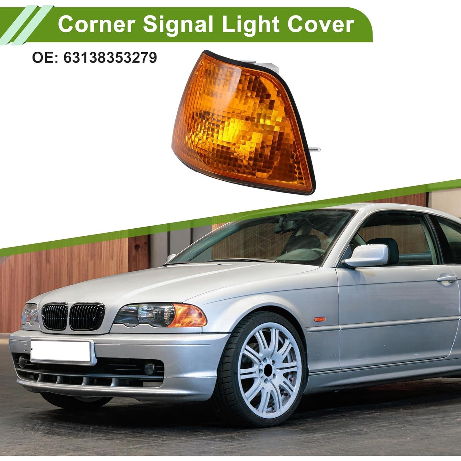 Cubierta Luz Señal Esquina HOPESPANNER BMW Serie 3 1992-1998 Amarillo