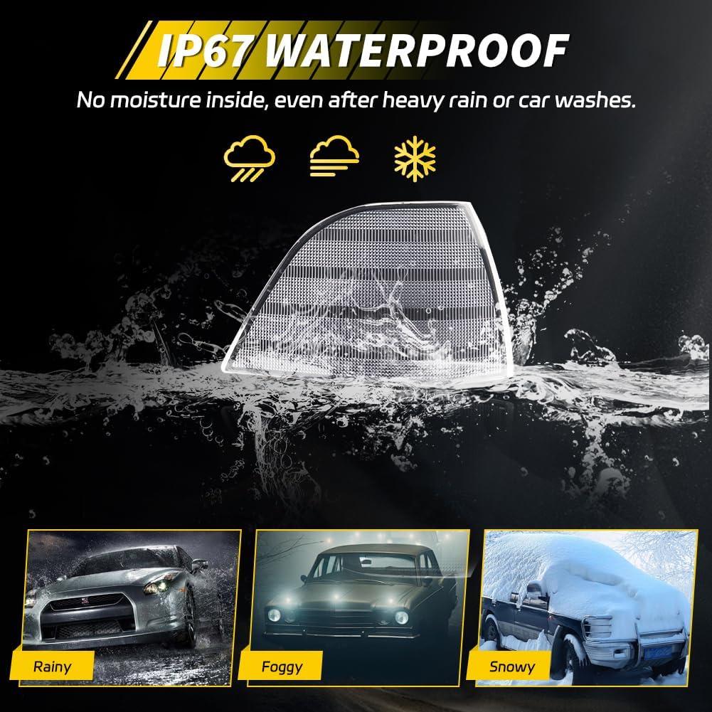 Cubiertas de Luz de Esquina VYNTRAL para B-M-W E36 1992-1999, 2 PCS