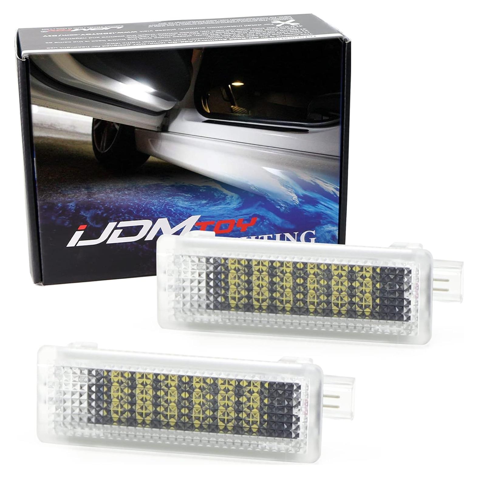 Luz de Cortesía LED iJDMTOY Blanca Xenón para BMW