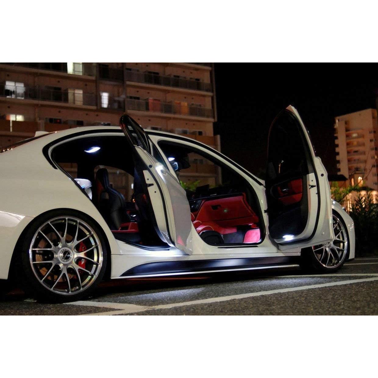 Luz de Cortesía LED iJDMTOY Blanca Xenón para BMW