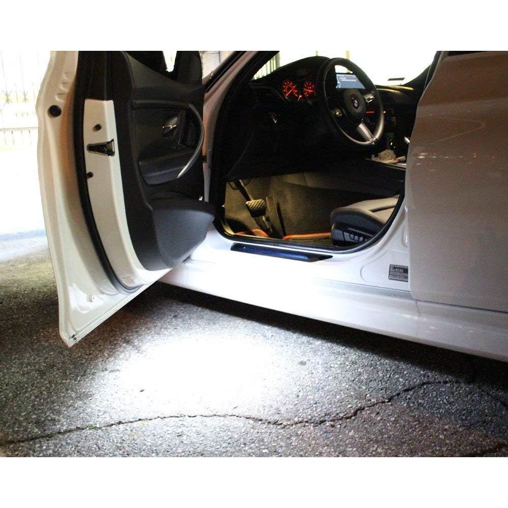 Luz de Cortesía LED iJDMTOY Blanca Xenón para BMW