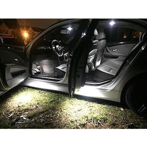 Luz de Cortesía LED iJDMTOY Blanca Xenón para BMW