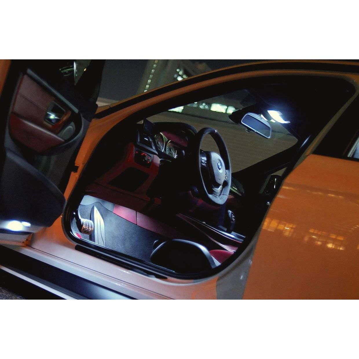 Luz de Cortesía LED iJDMTOY Blanca Xenón para BMW