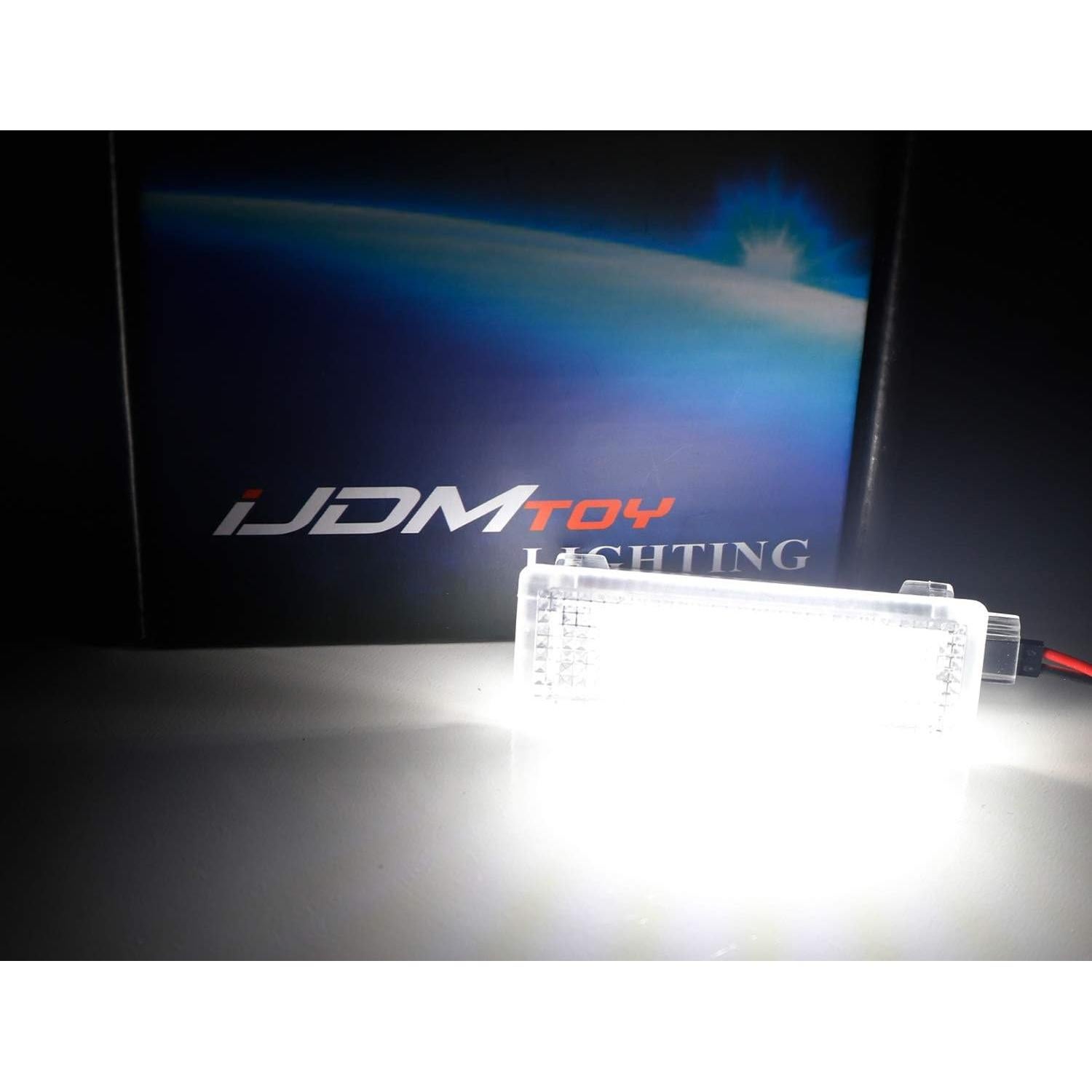 Luz de Cortesía LED iJDMTOY Blanca Xenón para BMW