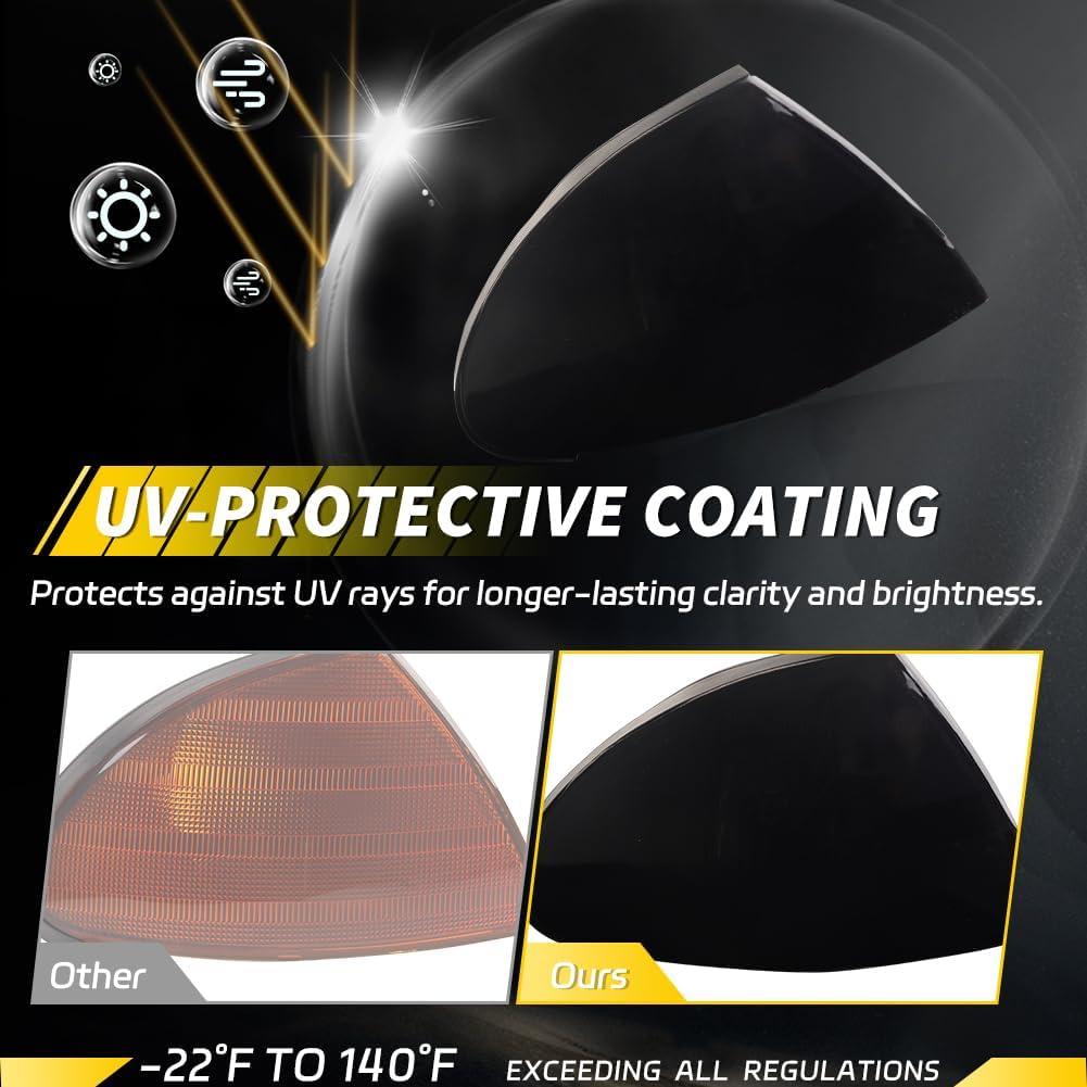 Carcasa Luz Señal Giro VYNTRAL BMW E46 1999-2001 Lente Ahumada