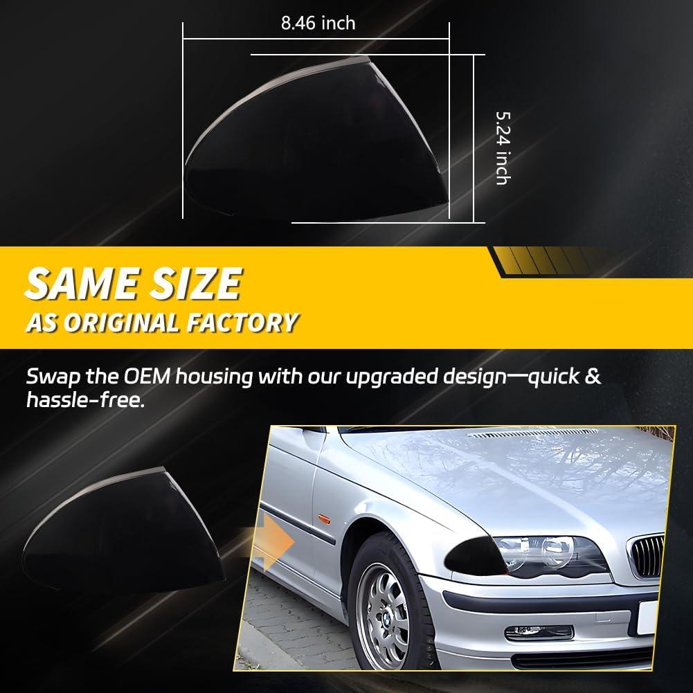 Carcasa Luz Señal Giro VYNTRAL BMW E46 1999-2001 Lente Ahumada