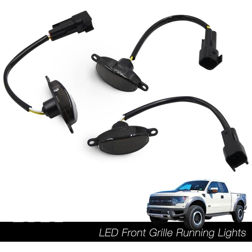 Luces LED NJSBYL Ámbar para Ford F150 Raptor 2010-2019