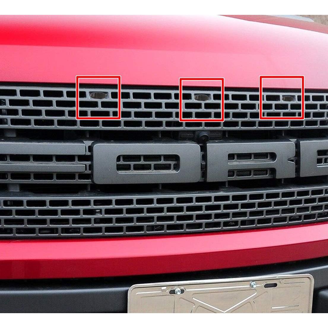 Luces LED NJSBYL Ámbar para Ford F150 Raptor 2010-2019