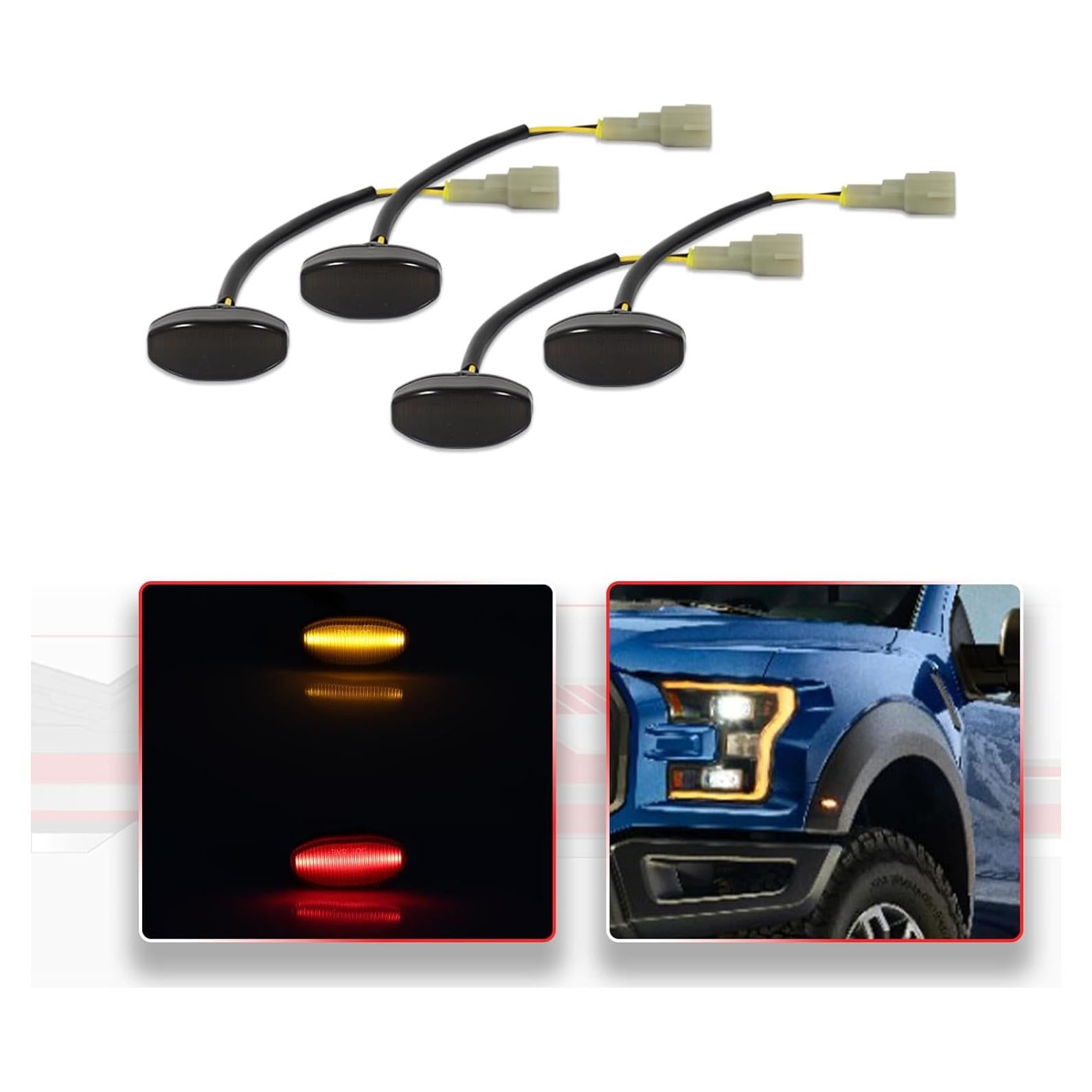 Luces de Marcador Lateral LED MODIPIM para Ford F150 2017+