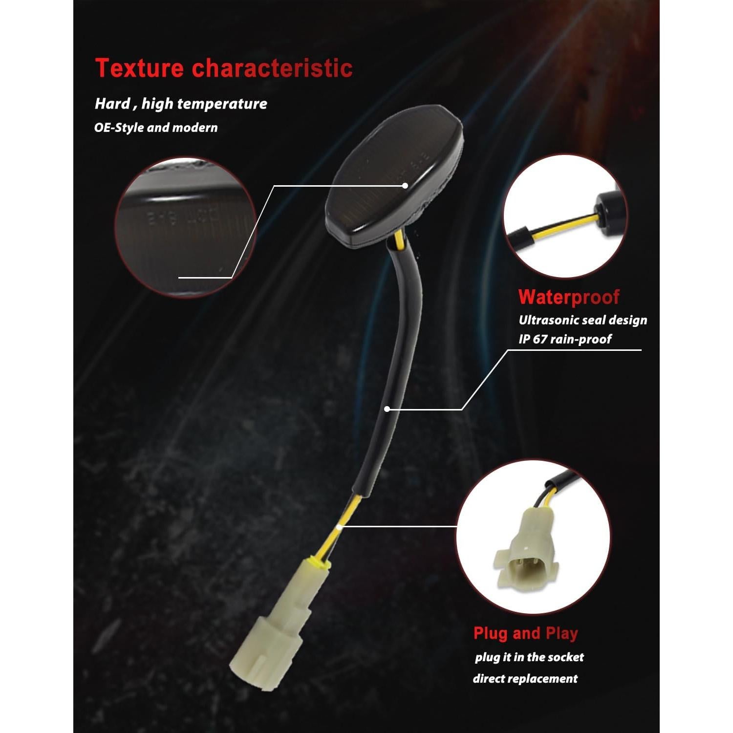 Luces de Marcador Lateral LED MODIPIM para Ford F150 2017+