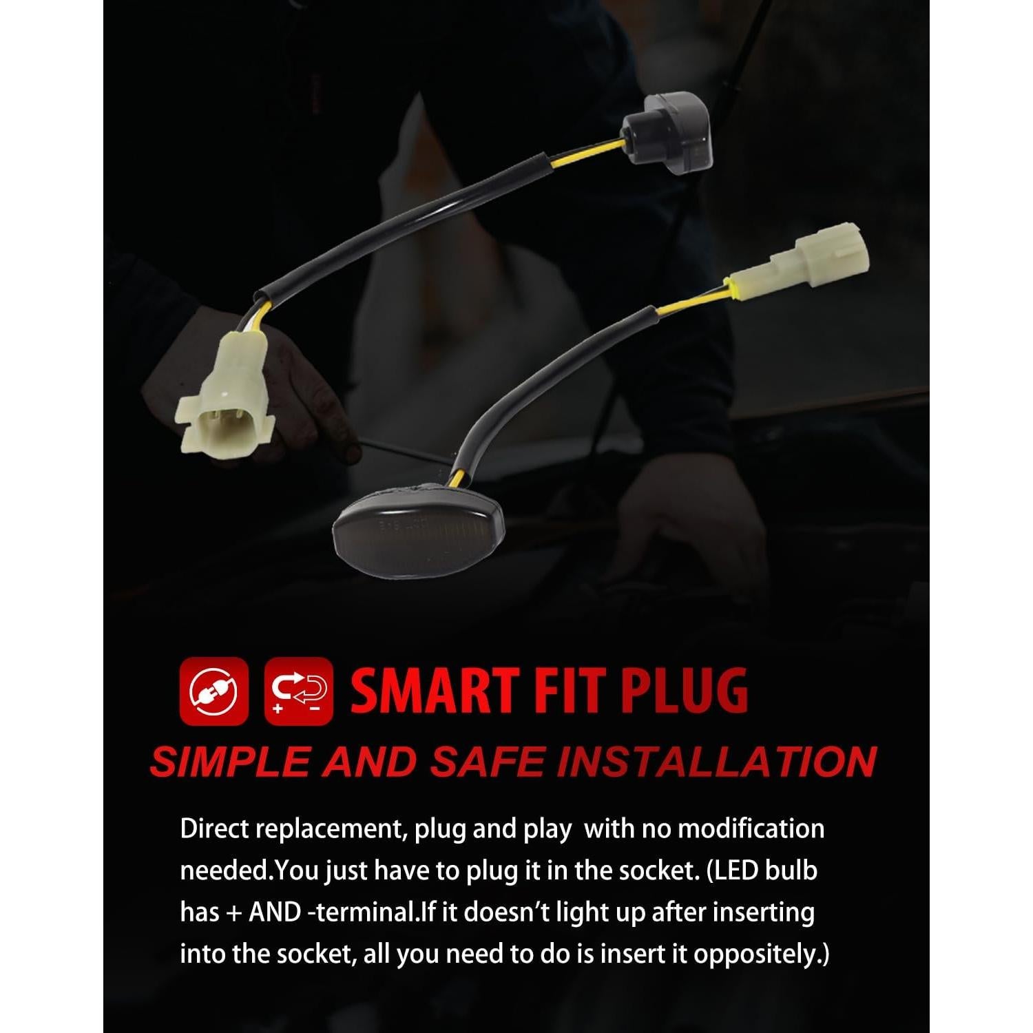 Luces de Marcador Lateral LED MODIPIM para Ford F150 2017+