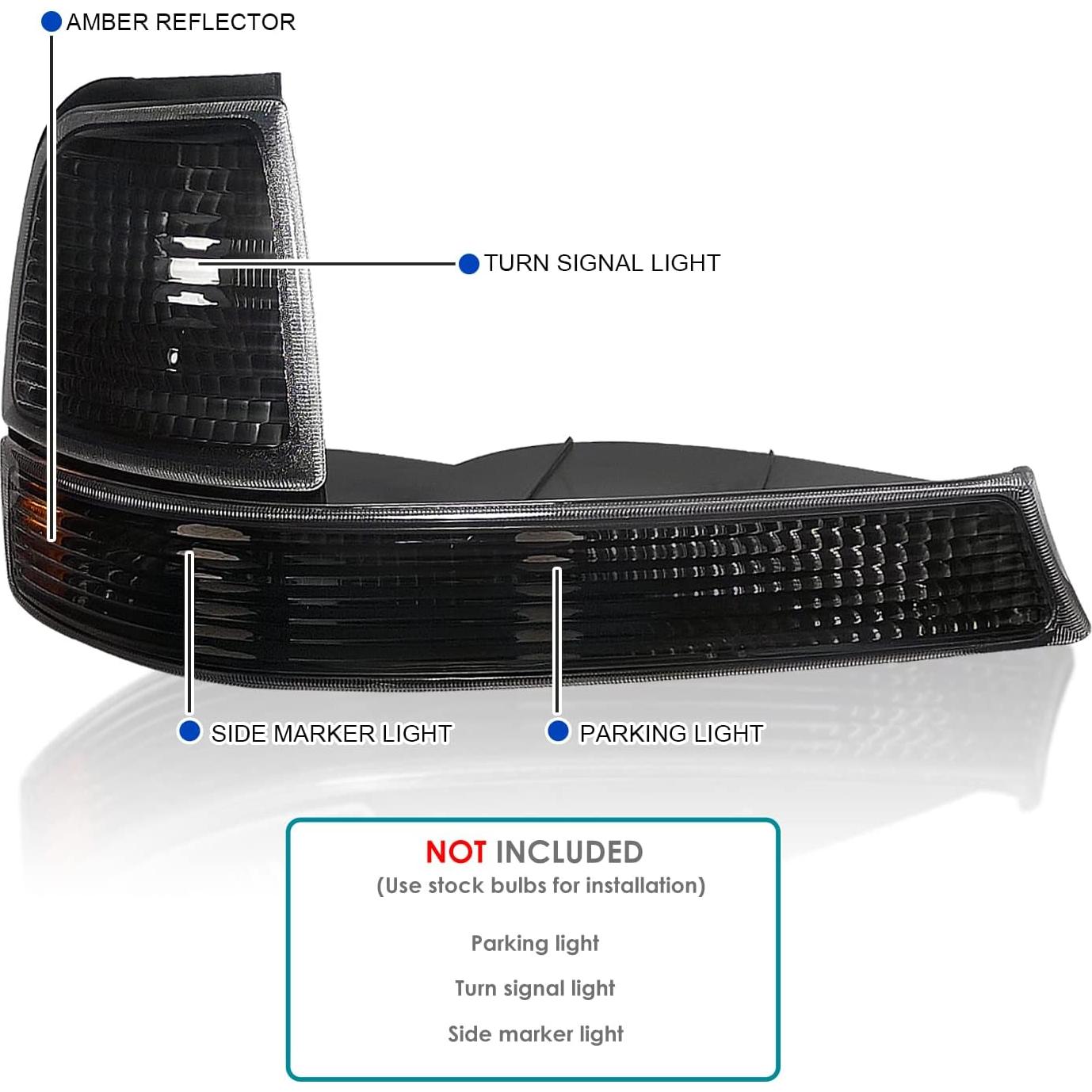 Luces de Esquina SPEC-D Tuning para Ford Ranger 1998-2000