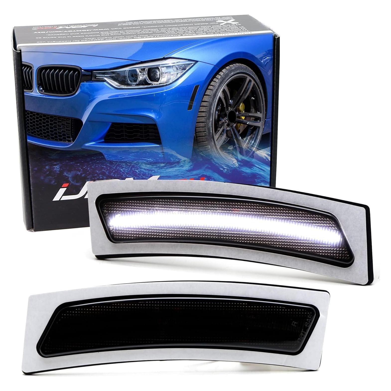 Kit de Reemplazo Lente Ahumada LED iJDMTOY para BMW 2016-19