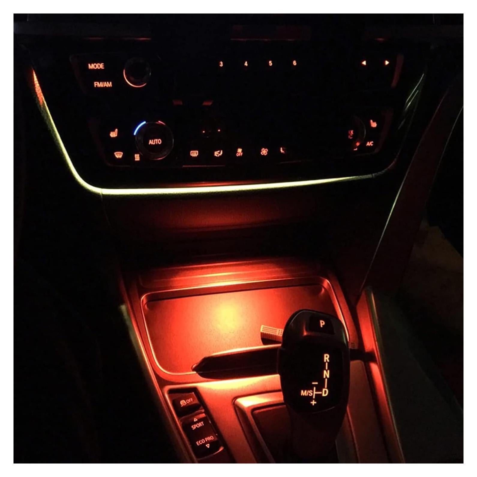 Luz Ambiental LED Jaronx para Consola Central BMW F20 F21 F30 F80